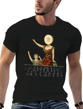 Neutral Milk Hotel - In The Airplane Over The Sea T-Shirt t shirts for man graphic vintage t shirt man casual T-Shirt - Aliexpress - FashionsVida