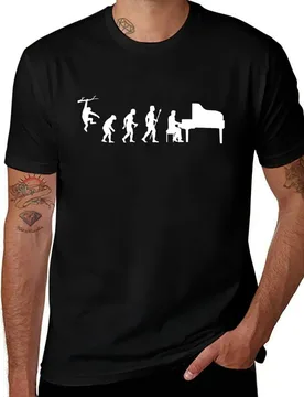Funny Piano Evolution T-Shirt g man t shirts for men t shirts for man slim fit T-Shirt - Aliexpress - FashionsVida