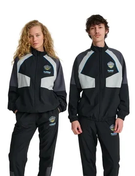 Veste De Survêtement Loose Sportswear El Paso Black S Homme - Hummel - FashionsVida