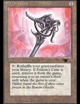 Feldon's Cane Antiquities - Magic: The Gathering - FashionsVida
