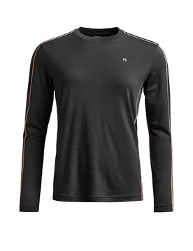 Damen Shirt Rock'n'Wool 185 schwarz S W - Ortovox - FashionsVida