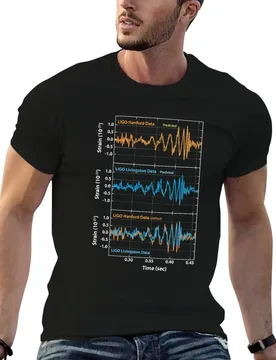 LIGO Gravitational Waves Detection T-Shirt man t shirt designer funny t shirts cotton essential t shirt T-shirt - Aliexpress - FashionsVida