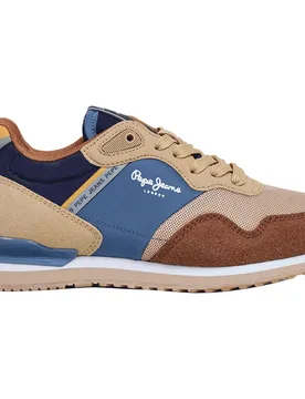 Sneaker London Sight Tobacco Brown EU 34 - Pepe jeans - FashionsVida