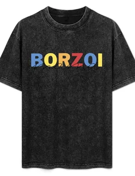 Borzoi Mom Dog Mom Gift Borzoi Mom Gift Sighthound T-Shirt Fashion Print Casual Short Sleeve - Aliexpress - FashionsVida