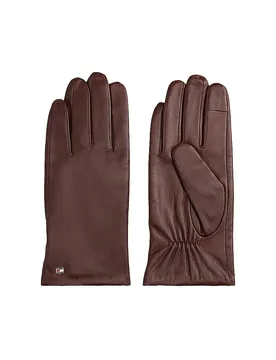 Lederhandschuhe braun S/M Herren - Tommy hilfiger - FashionsVida