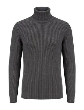 Rollkragenpullover Herren Grau M,S,XL,XXL Herren - Messagerie - FashionsVida