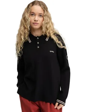 Polo punto manga larga mujer Verelle-W - Siroko - FashionsVida