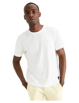 Maglietta A Maniche Corte Original Slim Lucent White M - Dockers - FashionsVida