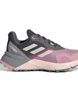 Terrex Soulstride Trail Running Shoes Magic Mauve / Grey One / Grey Five UK 6 Women - Adidas - FashionsVida