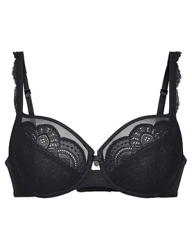 Sujetador con aros SELMA negro negro 95C - Rosa Faia - FashionsVida