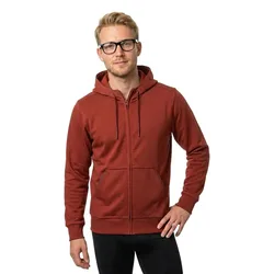 Sweat-shirt à Zip Customized 22486 Autumn Red 5XL