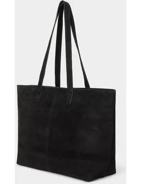 Bolso shopper de mujer de piel con alas - Brownie - FashionsVida