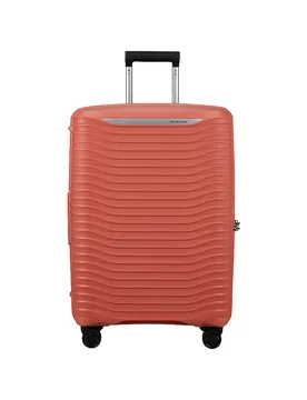 Trolley UPSCAPE SPINNER 68cm erweiterbar Clay orange baby - Samsonite - FashionsVida