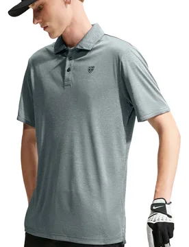 Golf Polo Dri-Fit Par Heather, grau l - Nike - FashionsVida