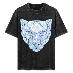 Blue Cat T-Shirt Plus Size Comfort Fit Tee