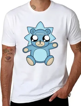 Cute Teddy Rick T-Shirt anime t shirts for man funny t shirts man T-Shirt - Aliexpress - FashionsVida