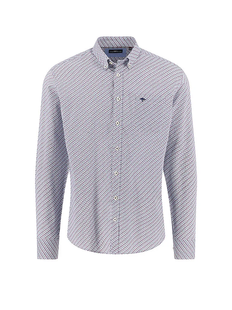 Hemd Casual Fit dunkelrot M Herren - FYNCH-HATTON - FashionsVida