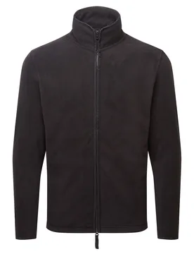 Unisex Adult Artisan Fleece Jacket (Black) - Size X-Large - Premier - FashionsVida