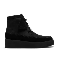 Women's Weaver Craft Black Nubuck Ankle Boots, Lace Up Size: 3-Standard Fit - Black - Size: 3-Standard Fit