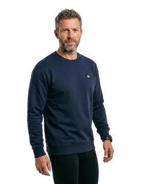Sweat-shirt Patch Dark Navy L - Makia - FashionsVida