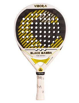 Black Mamba Evo Pro Padel Racket White One Size - Vibor-a - FashionsVida