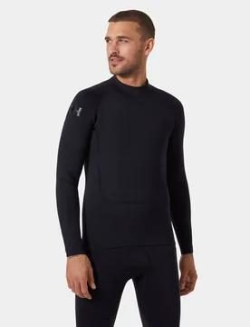 Men's Waterwear Sailing Top 2.0 Black M - Black - Male - Helly Hansen - FashionsVida