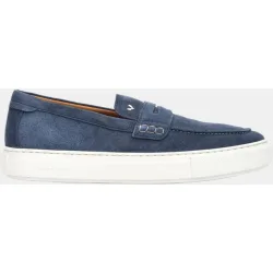 Mocasines de hombre de piel en color Beige