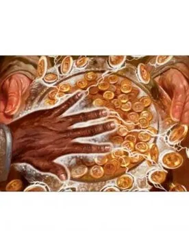 MTG Commander Masters Playmat White featuring Smothering Tithe - Ultra PRO - FashionsVida