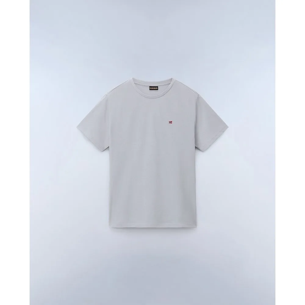Camiseta de algodón de hombre salis de manga corta - Napapijri - FashionsVida