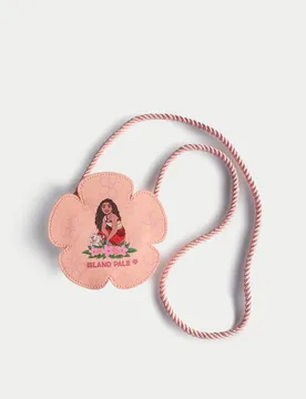 M&S Moana PU Flower Bag Pink Female - M&S - FashionsVida