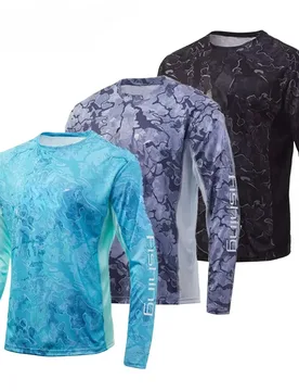 Autumn Blue FishingShirt Outdoors Men Women 3d T Shirts O-neck Tops Running Protection T-Shirts Sports Oversized Man Tops - Aliexpress - FashionsVida