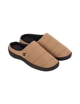 Mens Comfy Slip On Slippers - - Size: L - Heat Holders - FashionsVida