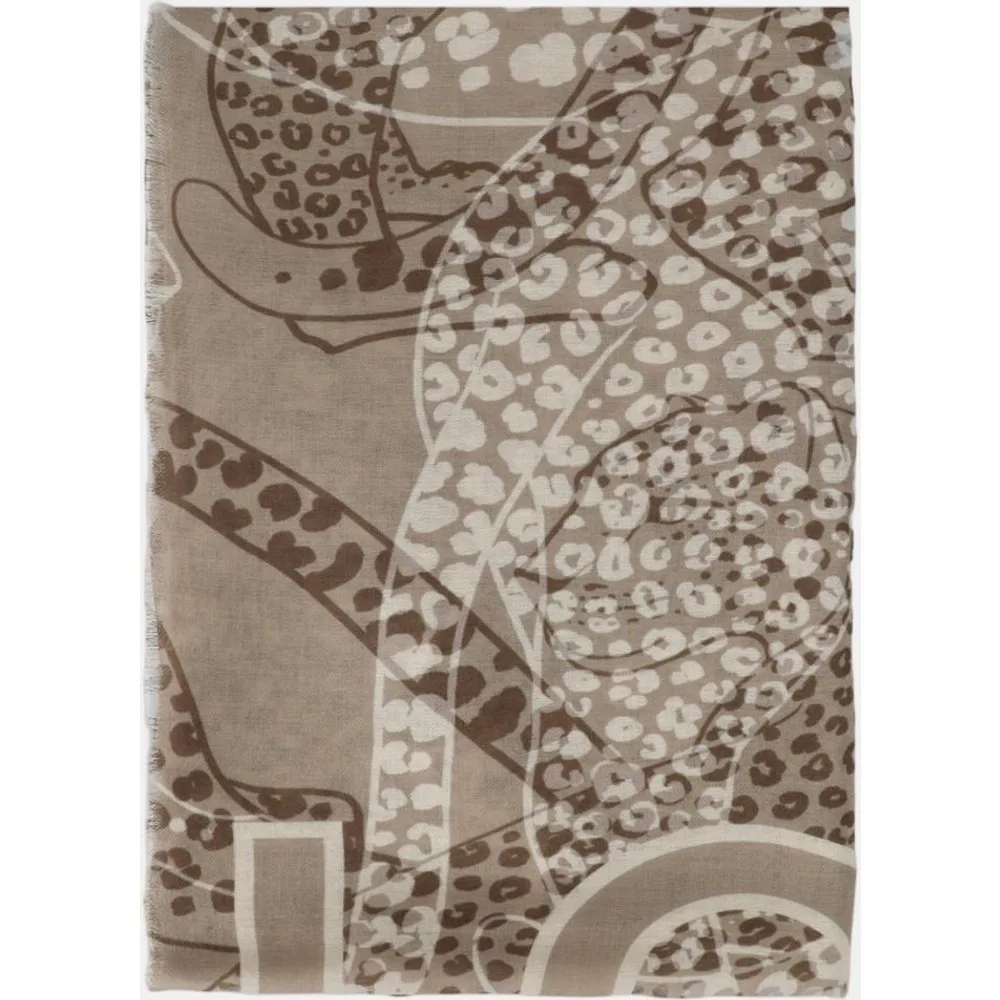 Fular con siluetas de tigre - Lola Casademunt - FashionsVida
