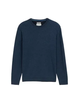 Structured crewneck knit male - L - FashionsVida