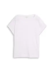 XL T-shirt crew neck linen female