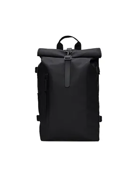 Rains Mochila Rolltop Large negro - Rains - FashionsVida
