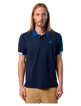 Graphic 692400 Short Sleeve Polo Navy Blue XL Men - North Sails - FashionsVida