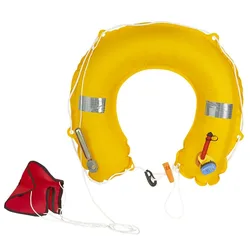 N Inflatable Lifebuoy Yellow One Size unisex