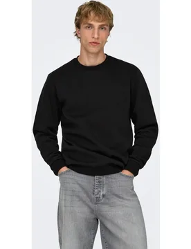 Only & Sons - Sudadera de hombre con cuello redondo - Only & Sons - FashionsVida