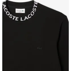 Sudadera de hombre de punto Jersey de hombre con detalles de marca de jacquard en gris