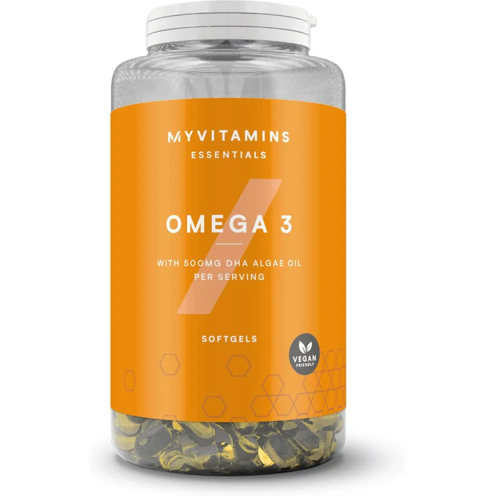 Omega 3 Vegano - 90Cápsulas de gel - Myvitamins - FashionsVida