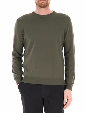 Maglione in cotone VERDE OLIVA 58 - PREMODE - FashionsVida