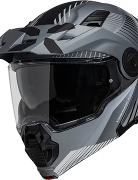 Casco Moto Modulare VENTURE 1.0 Opaco Grigio-antracite taglia S - iXS - FashionsVida