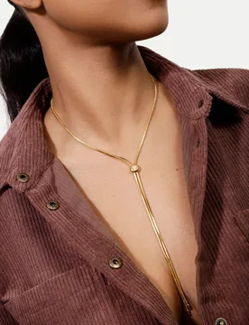 Mijelle Nova Kette 70cm Gold - Mijelle - FashionsVida