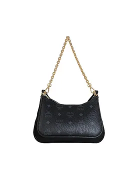 Ledertasche - Umhängetasche AREN Small schwarz damen - Mcm - FashionsVida