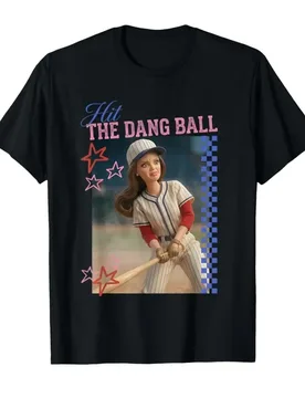 Hit The Dang Ball Funny Baseball Mom Softball Doll Face Meme T-shirt For Men Women 100% Cotton T Shirts Short Sleeve Tops 0403-1 - Aliexpress - FashionsVida