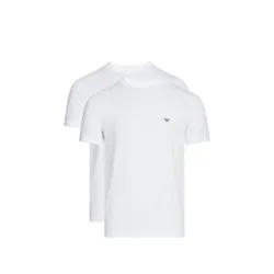 Lot de deux t-shirt manches courtes Blanc XXL Male