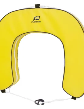 N Removable Cover Lifebuoy Yellow 53 x 62 x 11 cm unisex - Plastimo - FashionsVida