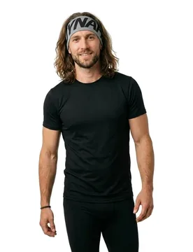 Light Logo Headband Alloy / Black / Orange One Size Men,Women - Dynafit - FashionsVida