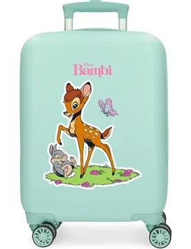 Maleta de cabina bambi con capacidad de 28l en turquesa - Disney - FashionsVida